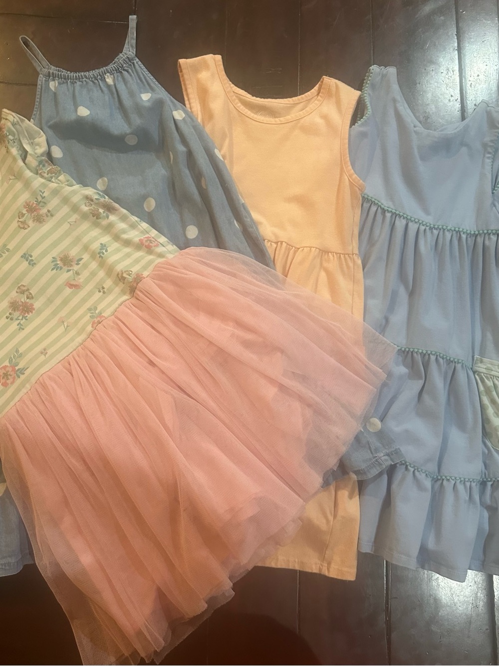 Lot of 4 Dresses- various brands size 6-7